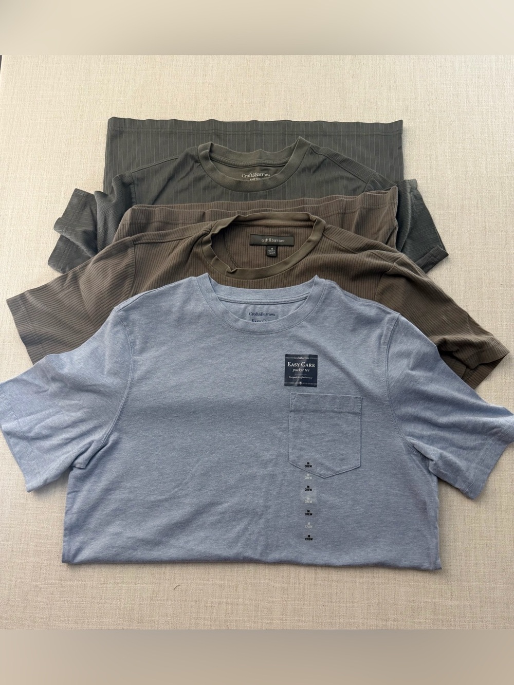 3 pack Croft and Barrow Shirts